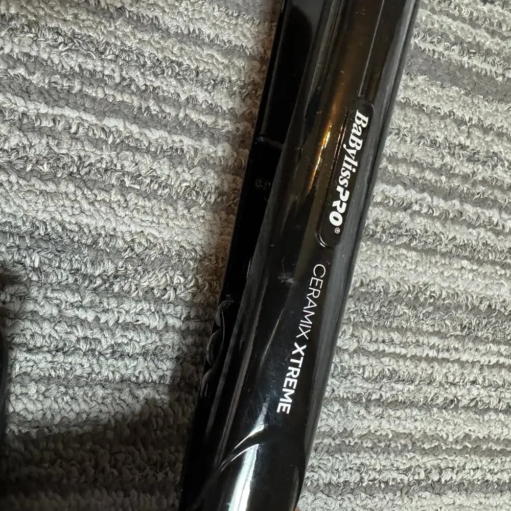 BaBylissPRO Ceramix Xtreme 1” Ceramic Flat Iron Hair Straightener Black
